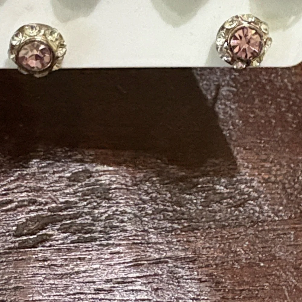The Children’s Place 3 pairs of crystal studs pierced earrings